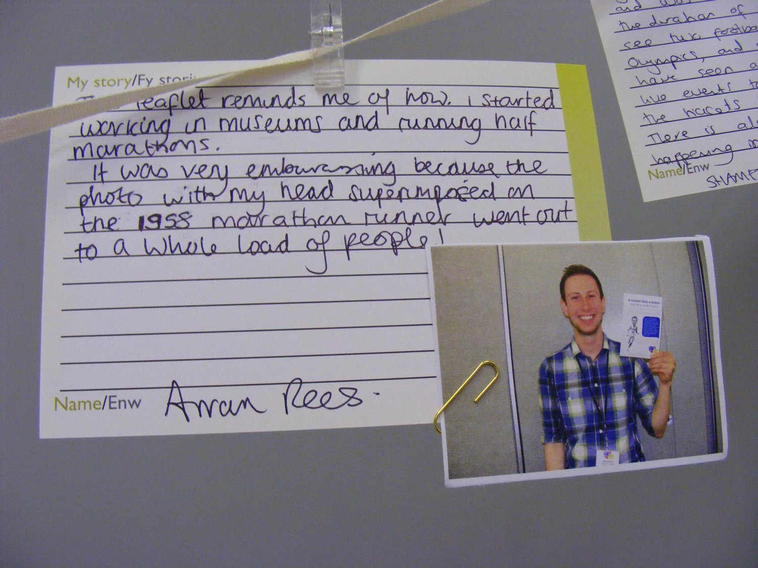 Arran’s story.