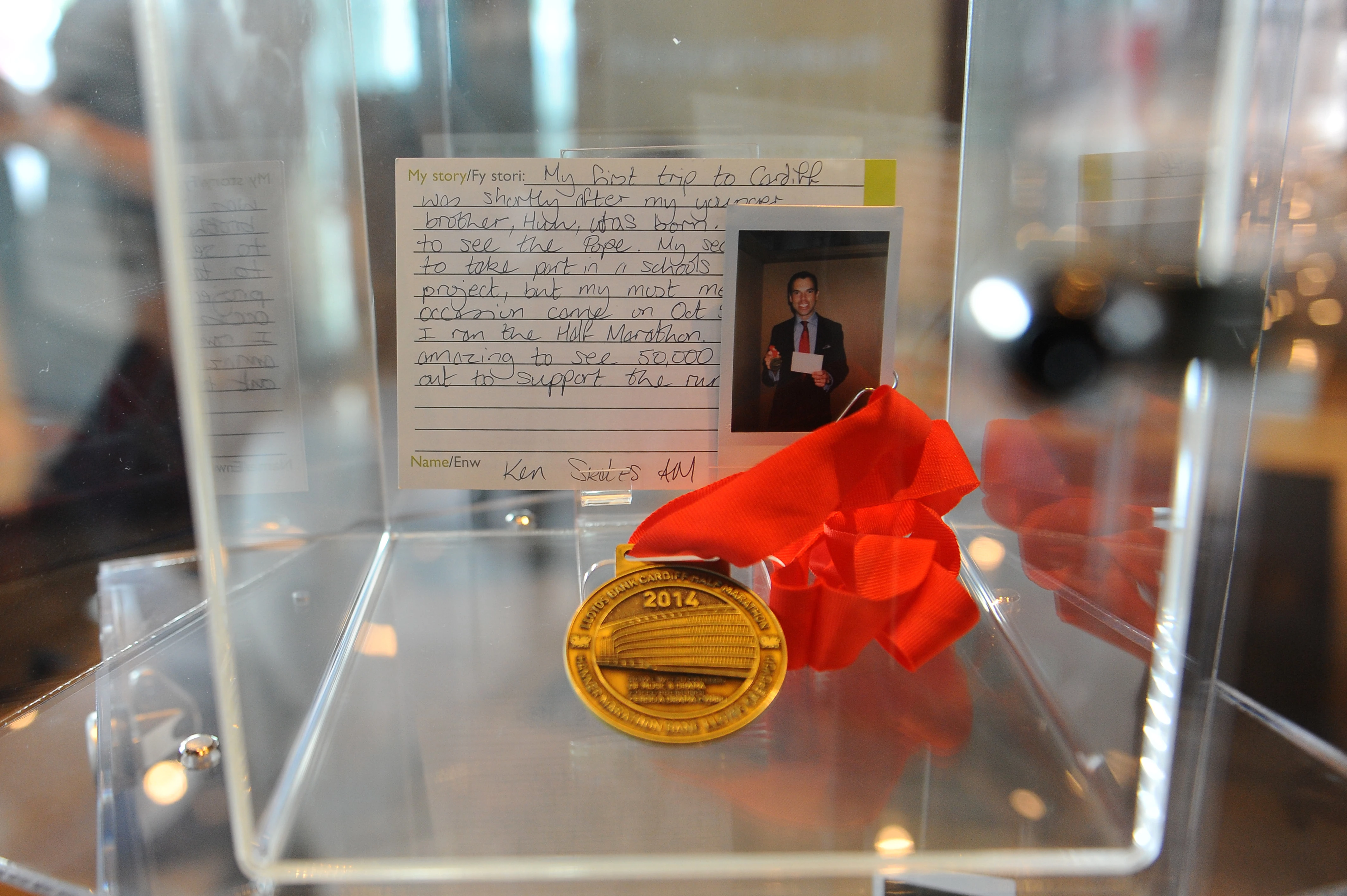 Ken Skates’ Cardiff Story and Cardiff half marathon medal