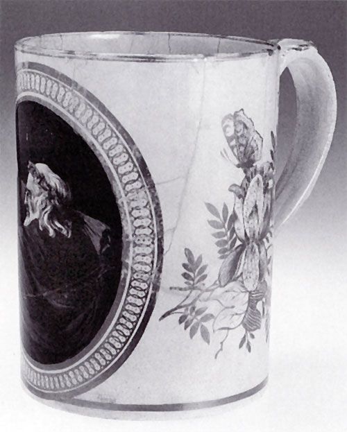 The Swansea earthenware tankard by William Weston Young.