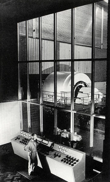 A Walter Nurnberg photograph of the Rogerstone Aluminium Works, Gwent