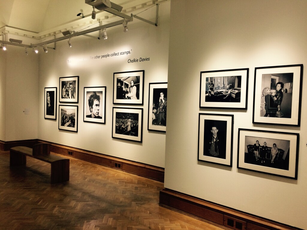 Picture of the Chalkie Davies: the NME Years exhibition 
