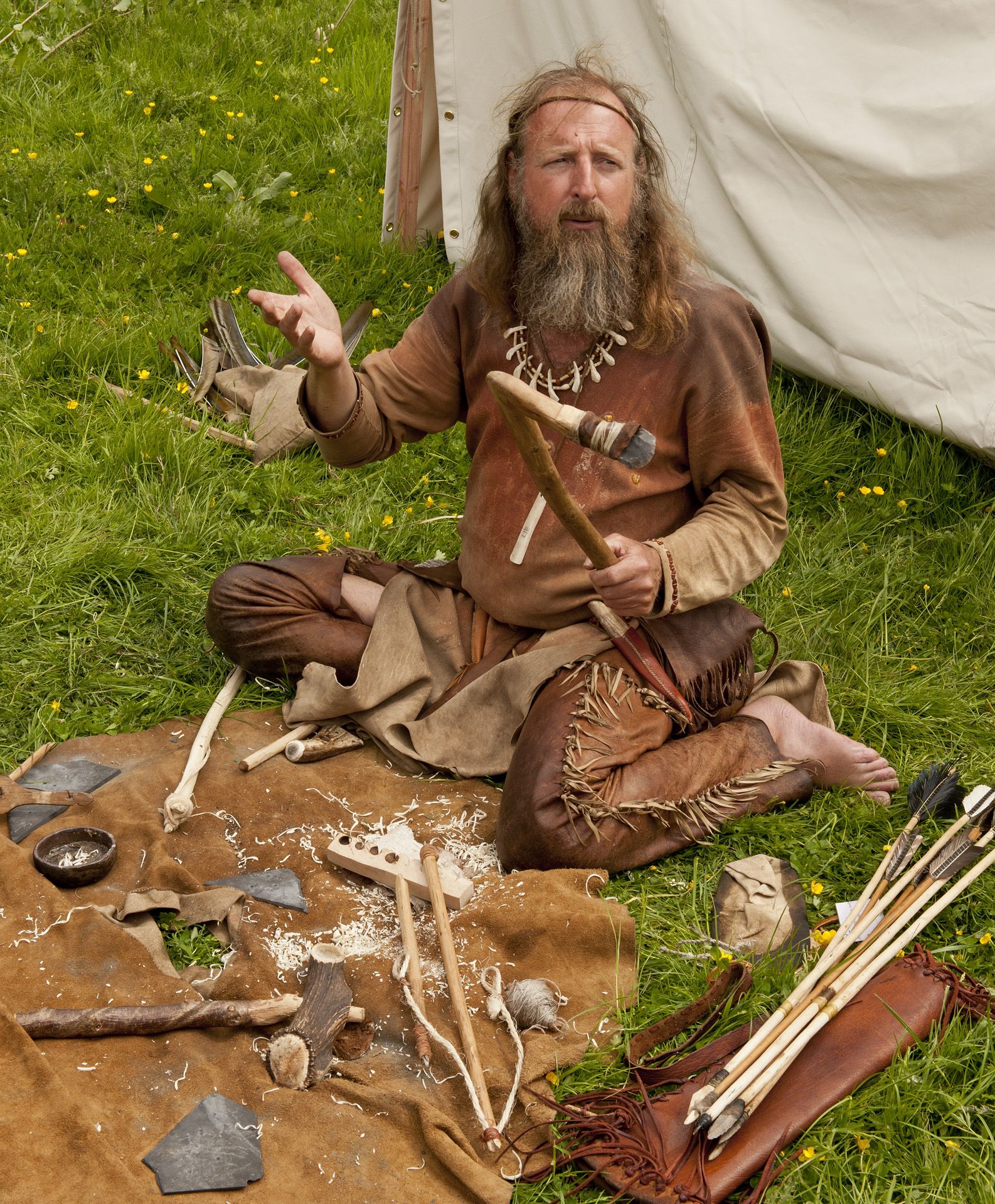Werner Pfeifer, prehistoric craft specialist