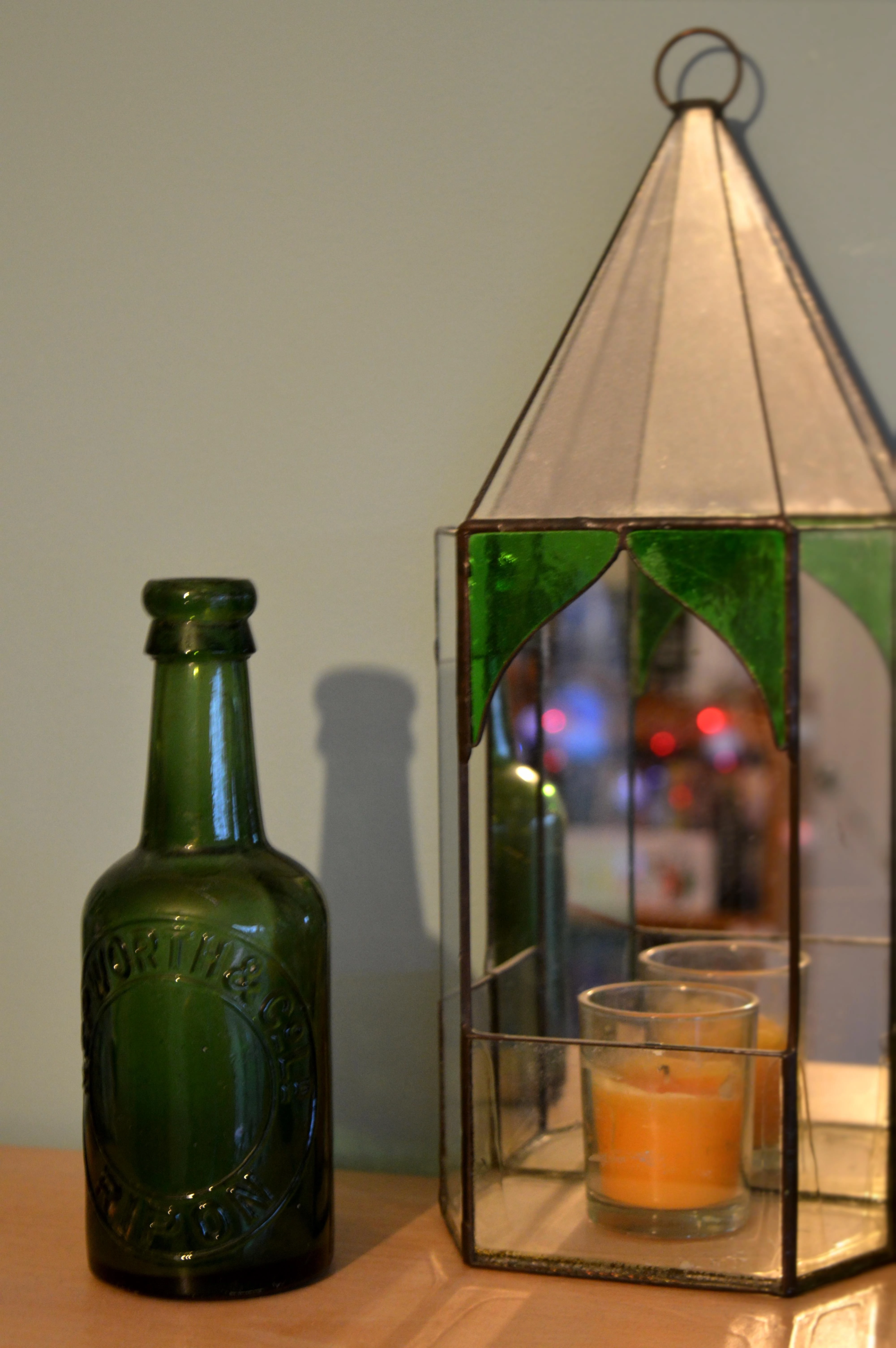antique glass bottles