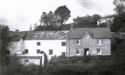 Goodwin Mill and family home Cynwyl Elfed, Carmarthenshire.