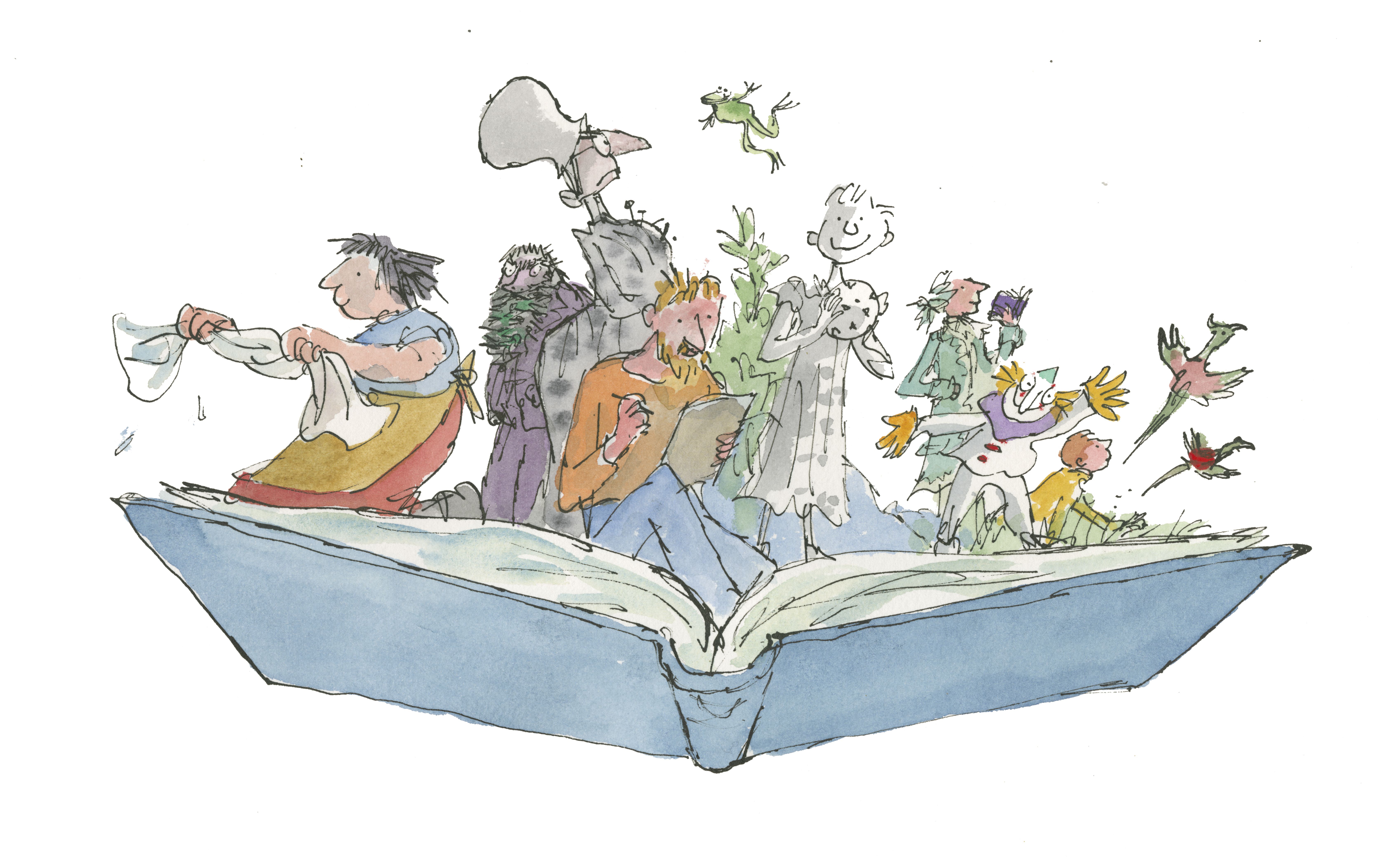 Quentin Blake Inside Stories National Museum Wales