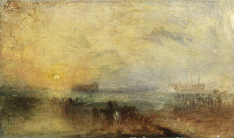 JMW Turner, The Morning after the Storm, oil on canvas, c. 1840-45