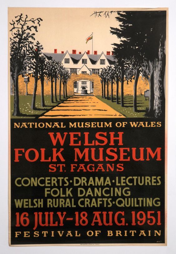 Poster of the programme at St Fagans Museum
