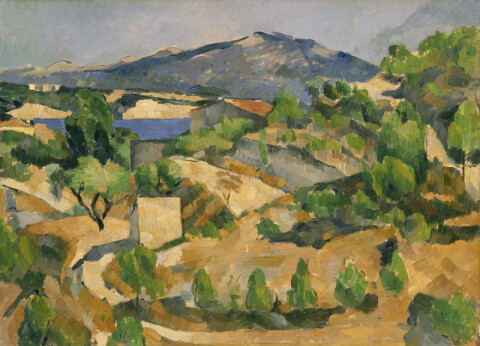 Paul Cézanne (1839-1906), The François Zola Dam, oil on canvas, about 1879