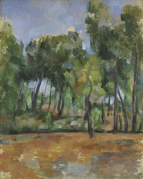 Paul Cézanne (1839-1906), Provençal Landscape, oil on canvas, about 1887-8.