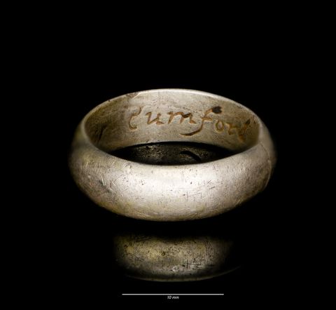 Posy ring 'God is my Cumford'