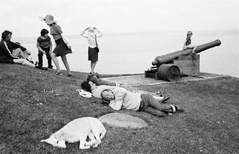 The Promenade at Tenby 1974 Copyright David Hurn Magnum Photos