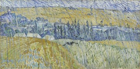 Rain, Auvers by Van Gough