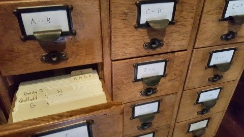 Creating A Card Catalogue For The Oakdale Workmen S Institute Library