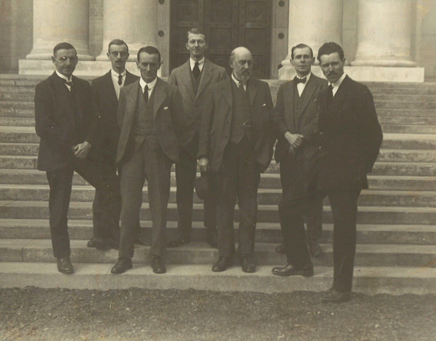 National Museum Wales Heads of Departments 1922 [Lee is third in from the left]