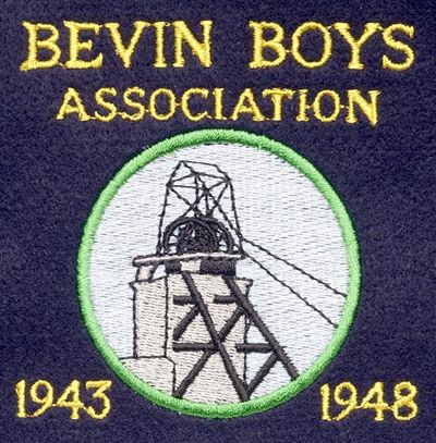 Bevin Boys Association blazer badge.
