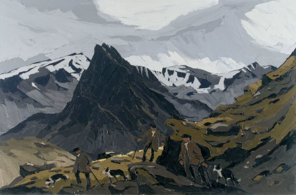Painting by Kyffin Williams
