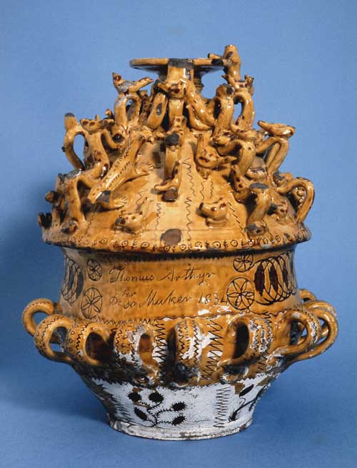 Waissailing Bowl from the Museum's Collections.