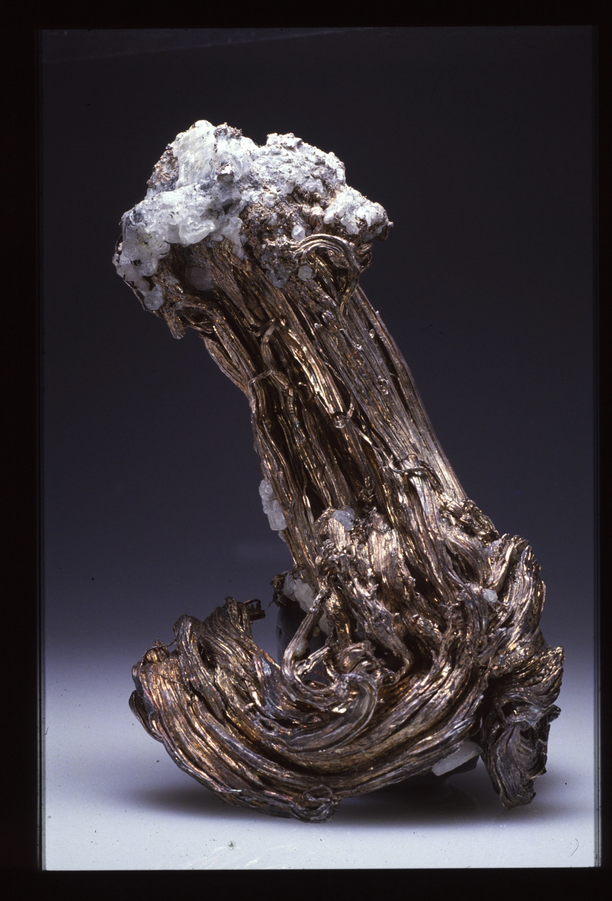 Native Silver. Kongsberg, Norway. 130 mm tall. NMW 83.41G.M.76.
