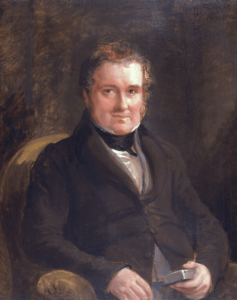 Lewis Weston Dillwyn (1778-1855) by Sir George Hayter (1792-1871).