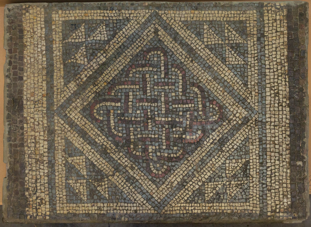 The un-ending knot within the Roman mosaic from caerwent.