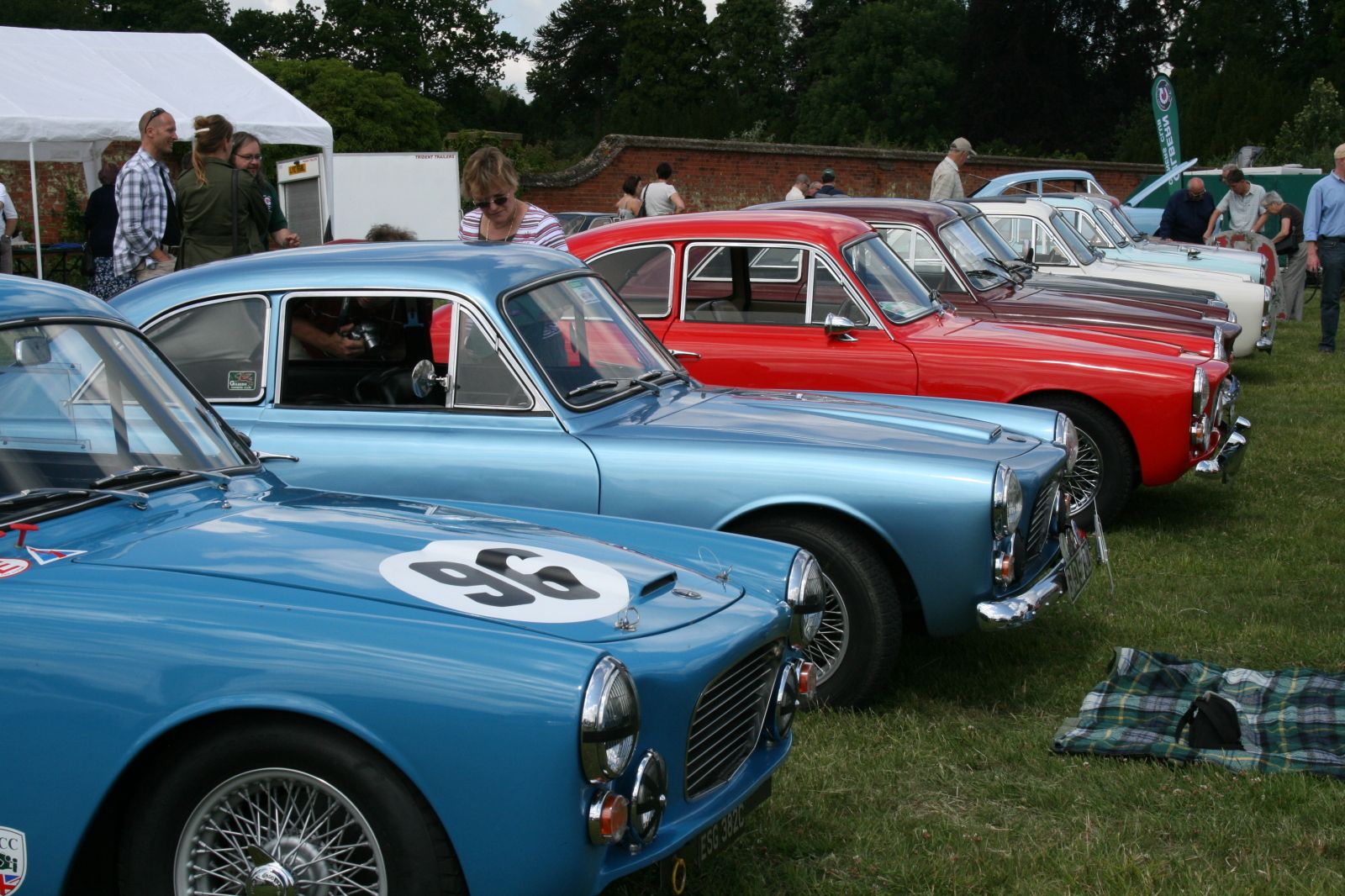 Gilbern GTs on show at an owners’ rally in 2009
