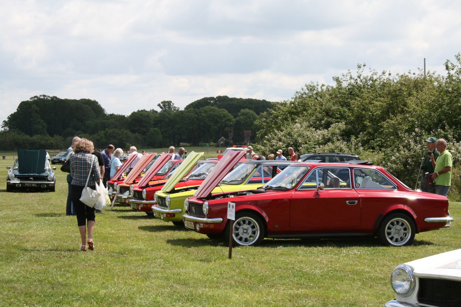 Gilbern Invaders on show at an owners’ rally in 2009