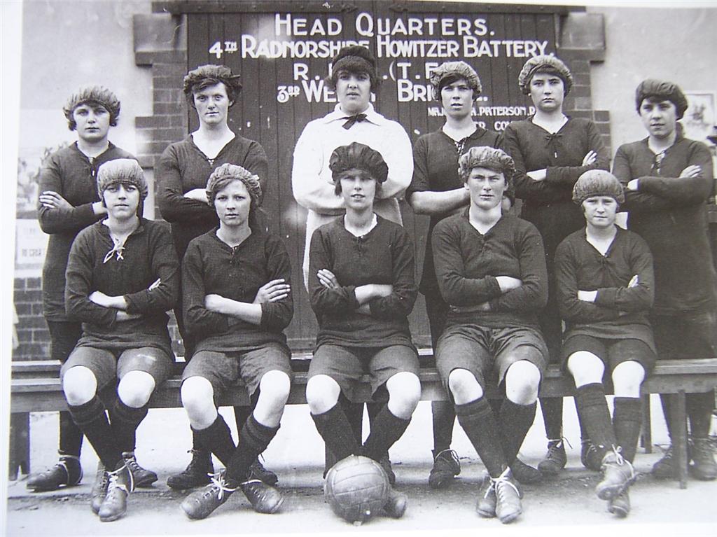 Llanelli Ladies FC, 1921.