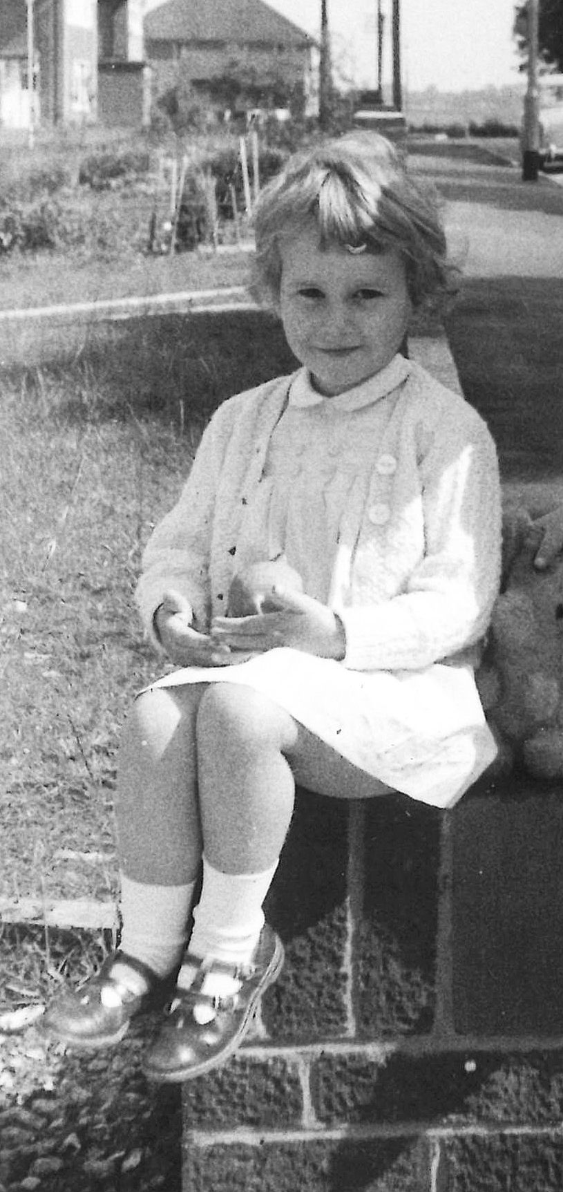 Caroline Buttler as a child
