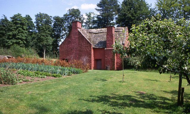 The gardens of Kennixton farmhouse