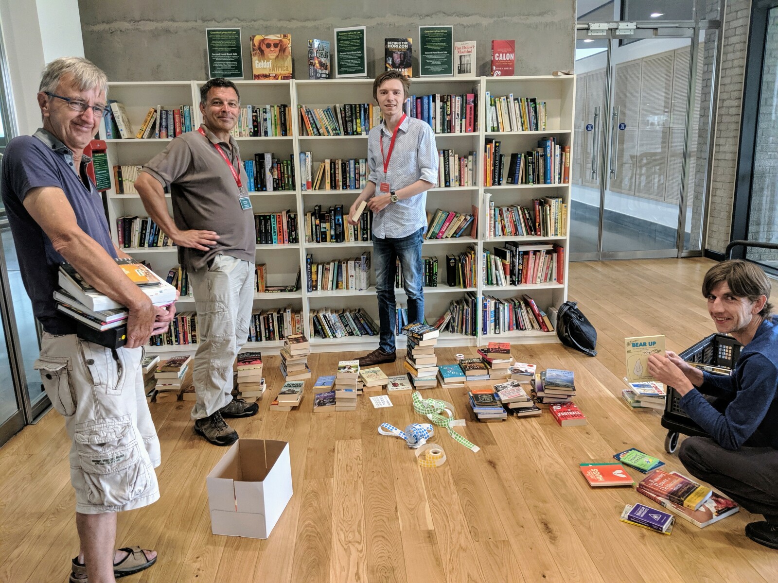 Book Project Volunteers, Y Gegin, St Fagans