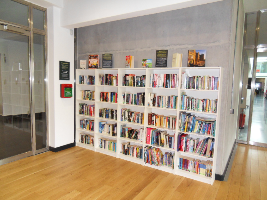 Book Project Shelves, Y Gegin, St Fagans