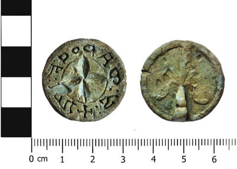 13th-14th century seal of Madog son of Madog (CPAT-0791F5). ©Clwyd Powys Archaeological Trust.