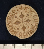 13th or 14th century seal of Wenllian Kaperot.