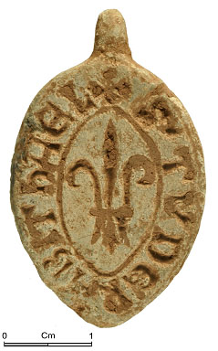Late 13th-century seal of Tuder ab Ithel (PUBLIC-929A66) © Portable Antiquities Scheme