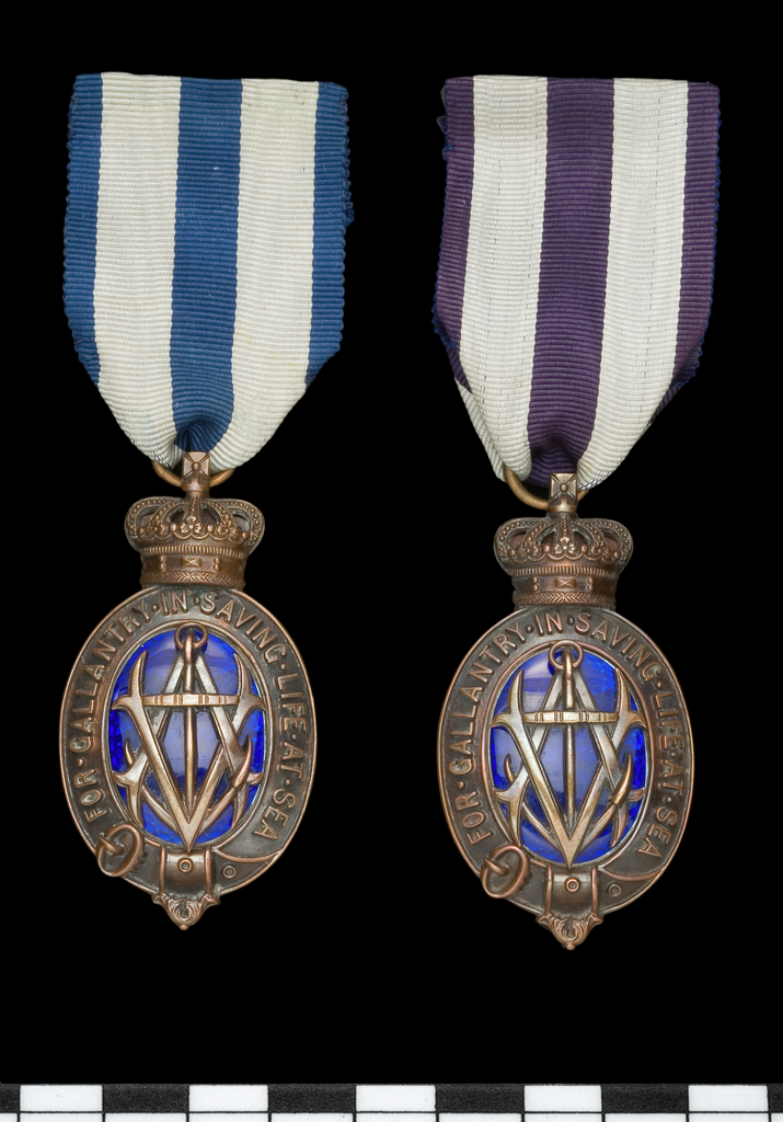 Albert Medals of G.L. Bastian and E. Hawkins