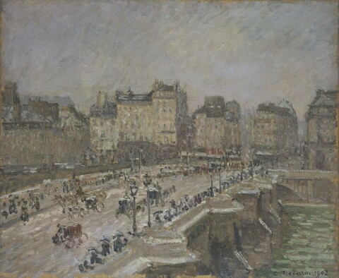 Camille Pissarro (1830–1903); Pont Neuf, snow effect, 2nd series, 1902