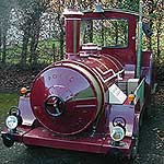 The land train at the Museum of Welsh Life