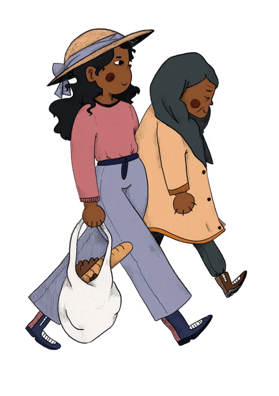 Illustration of carers.
