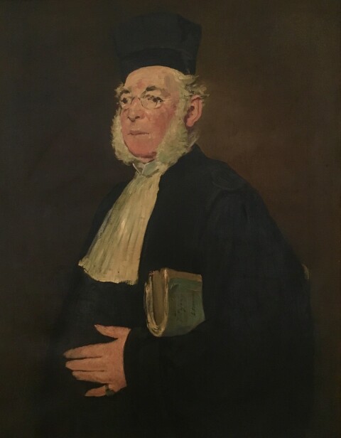 Portret Monsieur Jules Dejouy - Edouard Manet