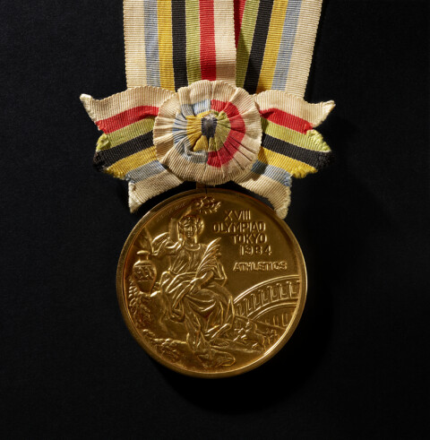 Lynn Davies’ Olympic Gold Medal, 1964.                    