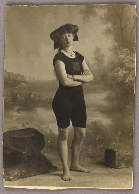 Gold medallist, Irene Steer.