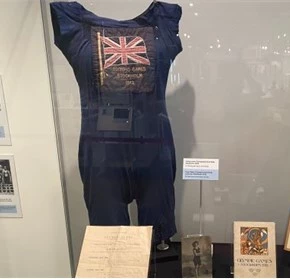 Irene Steer’s Olympic swimming costume, 1912. 