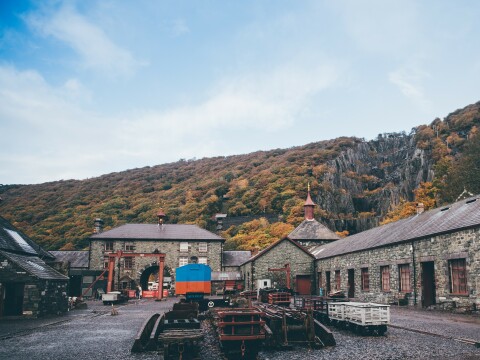 National Slate Museum Llanberis Yard