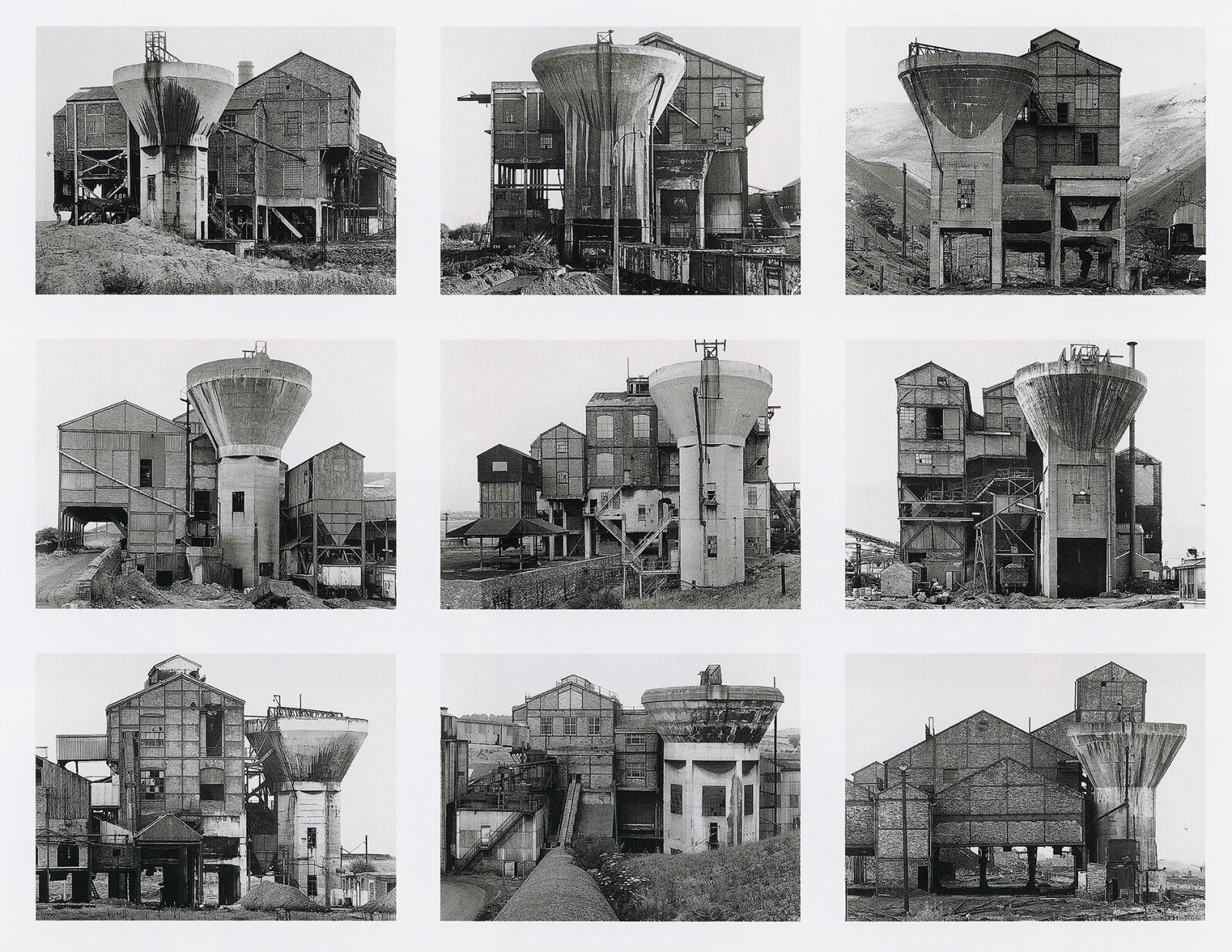 Bernd and Hilla Becher's unique photography of Welsh industrial ...