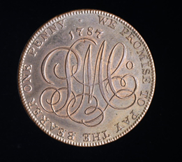 A copper penny
