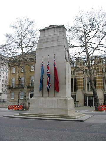 The Cenotaph at Whitehall, London