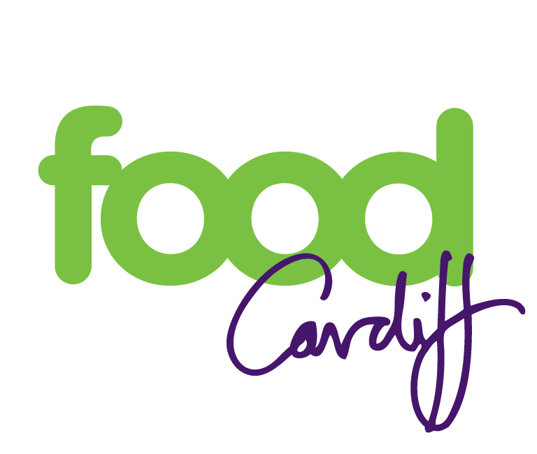 Logo Food Cardiff in English 