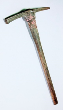 Pick axe from the collection of National Museum Wales 