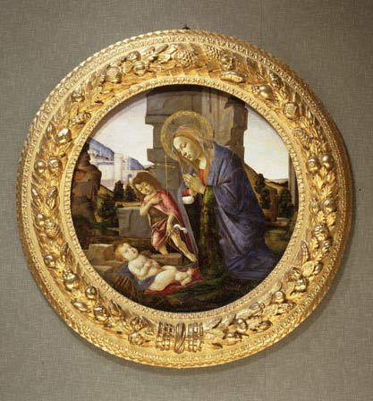 Virgin adoring the Child with the young St John the Baptist