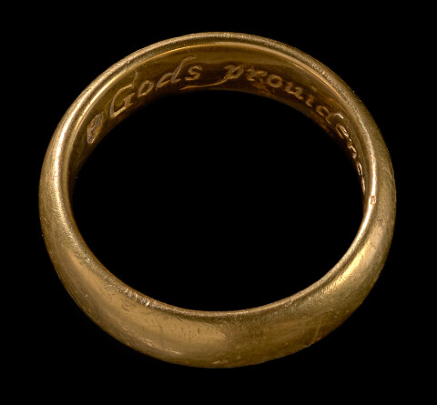 Gold Posy-ring.